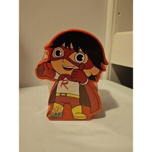 Ryan's World Art Kit Case ~Color Sheets Stickers Erasers Crayons Markers Stencil